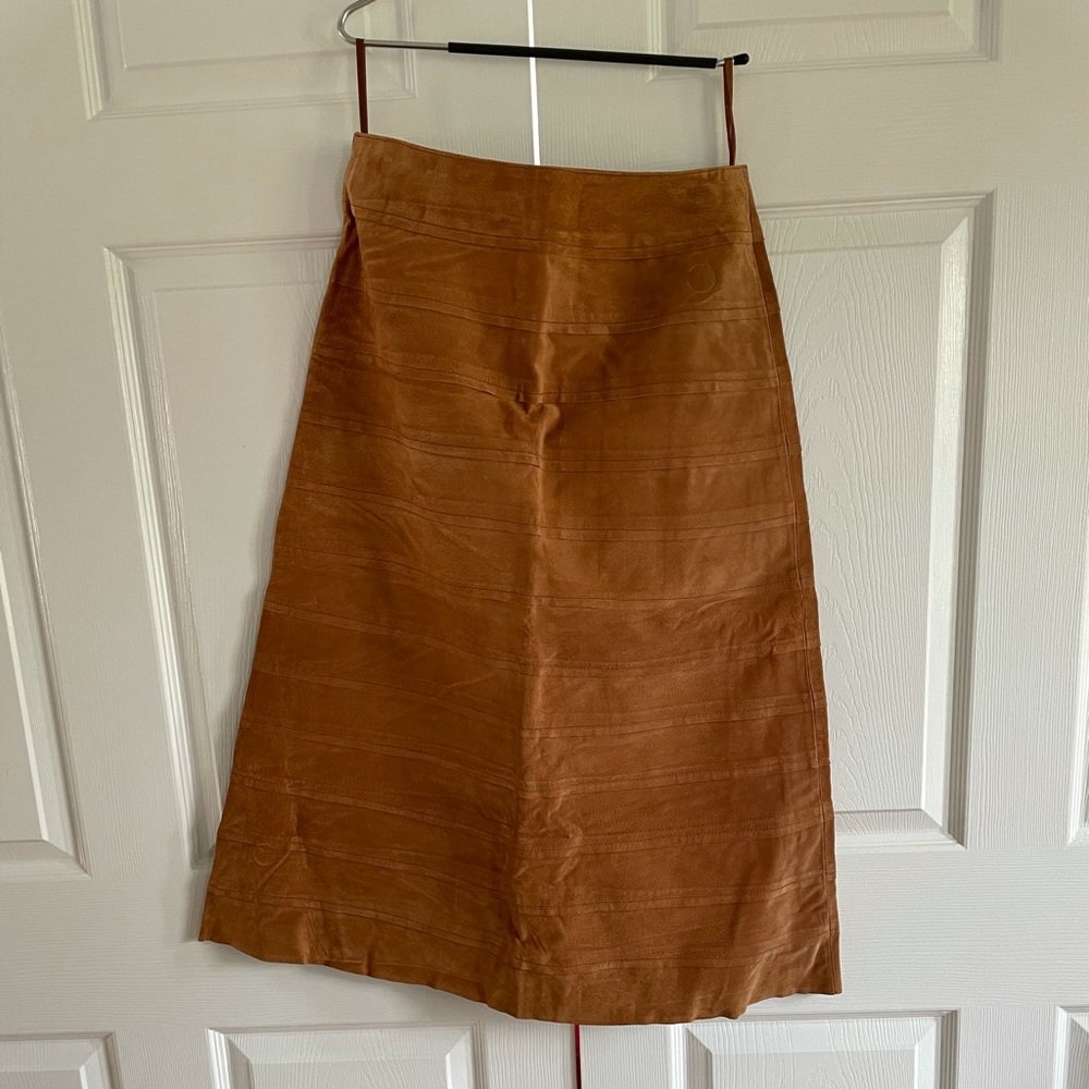 Leather skirt